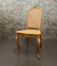 Stühle Louis XV Stil Wiener Geflecht Barock Rattan Holzstühle Alt - Bild 1