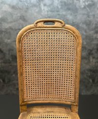 Stühle Louis XV Stil Wiener Geflecht Barock Rattan Holzstühle Alt - Bild 10
