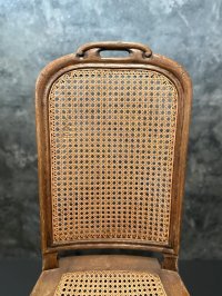 Stühle Louis XV Stil Wiener Geflecht Barock Rattan Holzstühle Alt - Bild 12