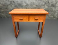 Beistelltisch Eingangsschrank Nachttisch Holz Vintage Mid Century - Bild 1