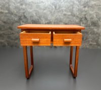 Beistelltisch Eingangsschrank Nachttisch Holz Vintage Mid Century - Bild 4