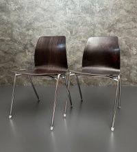 Pagholz Stapelstühle Gebrauchte Stühle Vintage Stuhl Retro Gastro - Bild 9