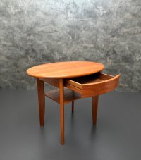 Vintage Teak Beistelltisch Aksel Kjersgaard Mid Century Dänemark - Bild 6