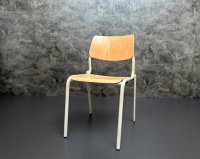 5x Stapelstühle Pagholz Vintage Stühle Retro Küchenstühle Stuhl - Bild 9