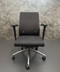 Interstuhl Hero 162H Bürostuhl Konferenzstuhl Schwarz Drehstuhl - Bild 2