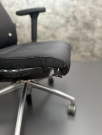 Interstuhl Hero 162H Bürostuhl Konferenzstuhl Schwarz Drehstuhl - Bild 8