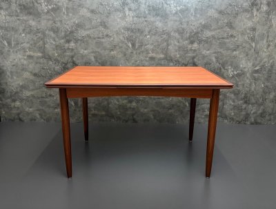 Mid-Century Teak Ausziehtisch 60er 120-210cm