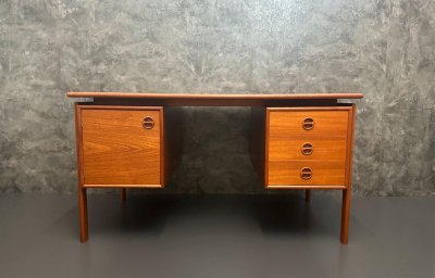 Arne Vodder Schreibtisch Teak 1960er Gasvig