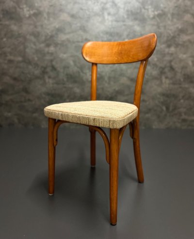 Original Thonet Stuhl 1930er Bugholz Gepolstert