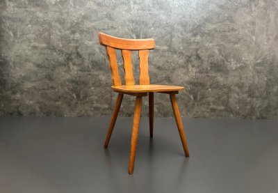 5 Vintage Holzstühle 60er/70er Gastro