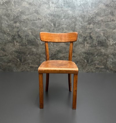 Frankfurter Stuhl Vollholz Vintage 60er/70er