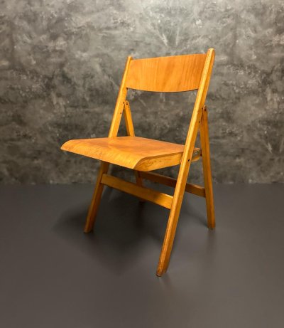 Vintage Holz-Klappstühle Gastro Bistro 80cm