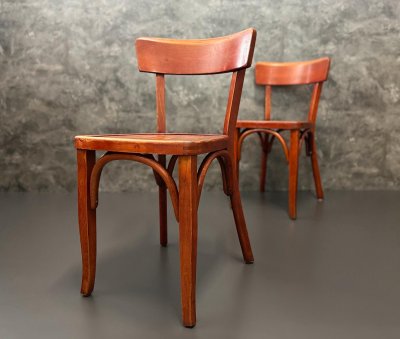 6x Original Kaffeehausstühle 1950er Jahre